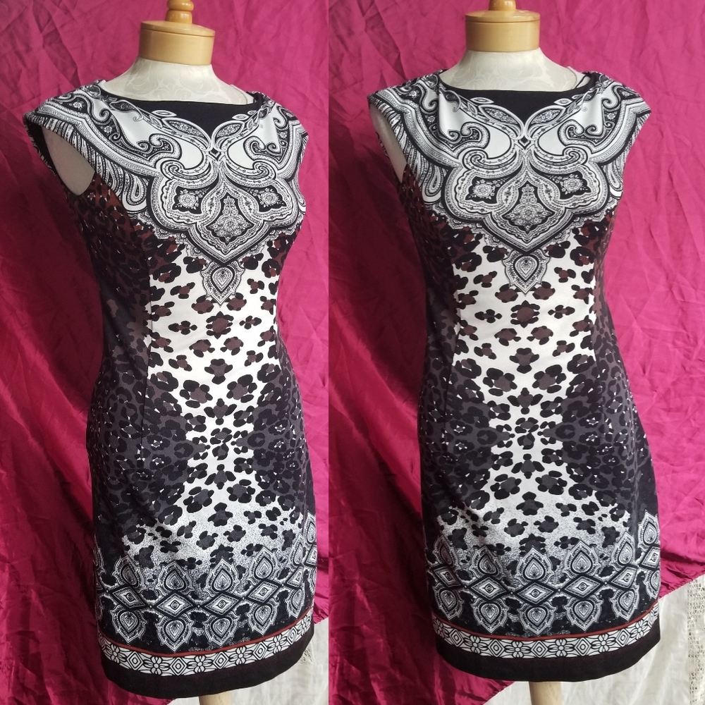 🐆Animal Print Dress by London Times🐅